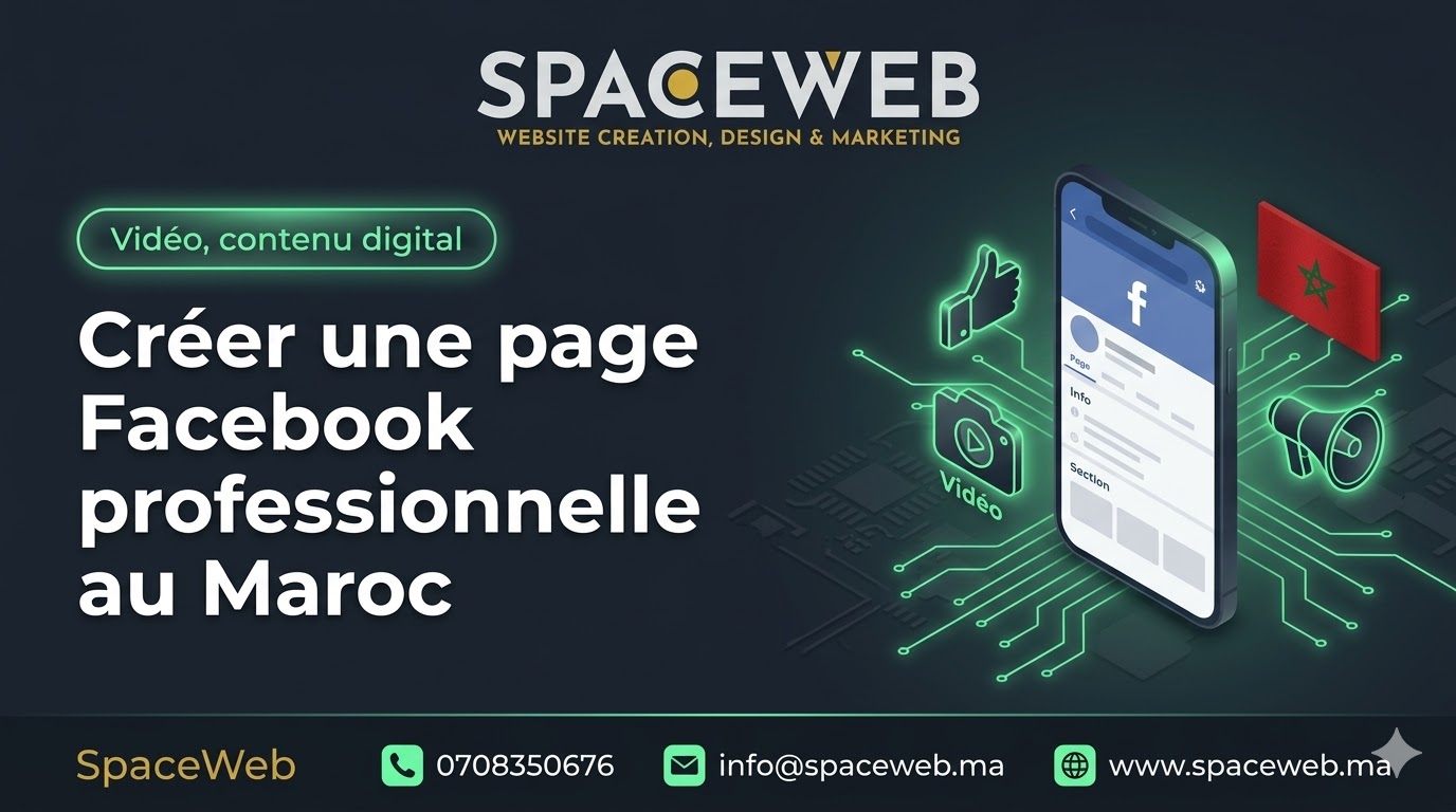 créer une page facebook professionnelle au maroc : guide complet 2026