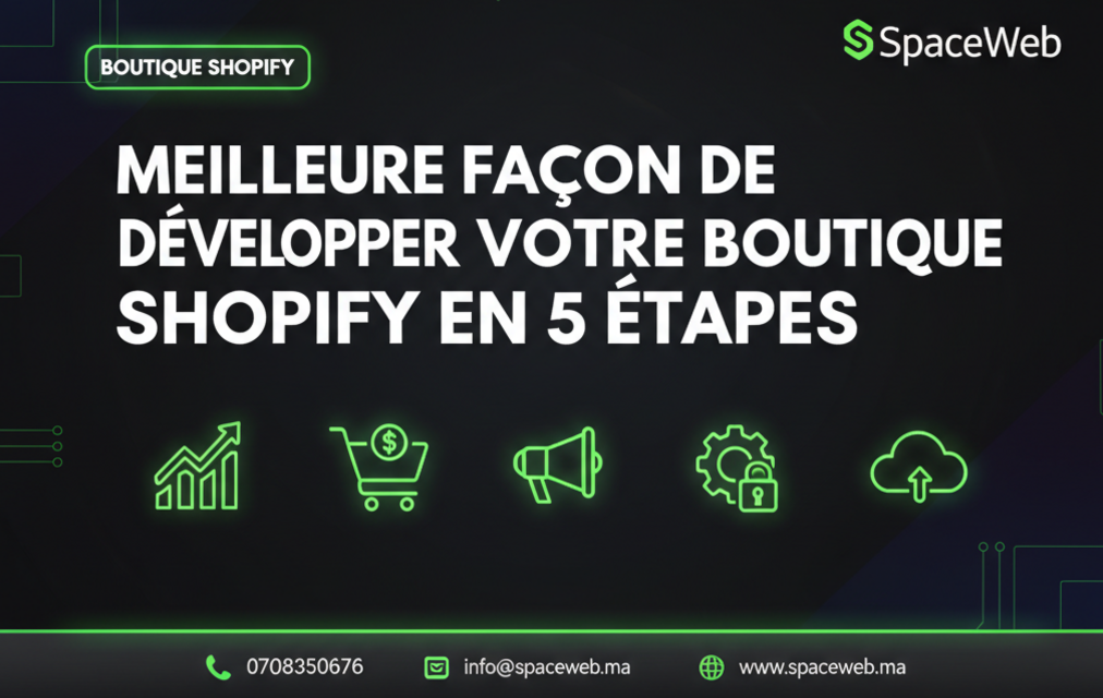 meilleure façon de développer votre boutique shopify en 5 étapes