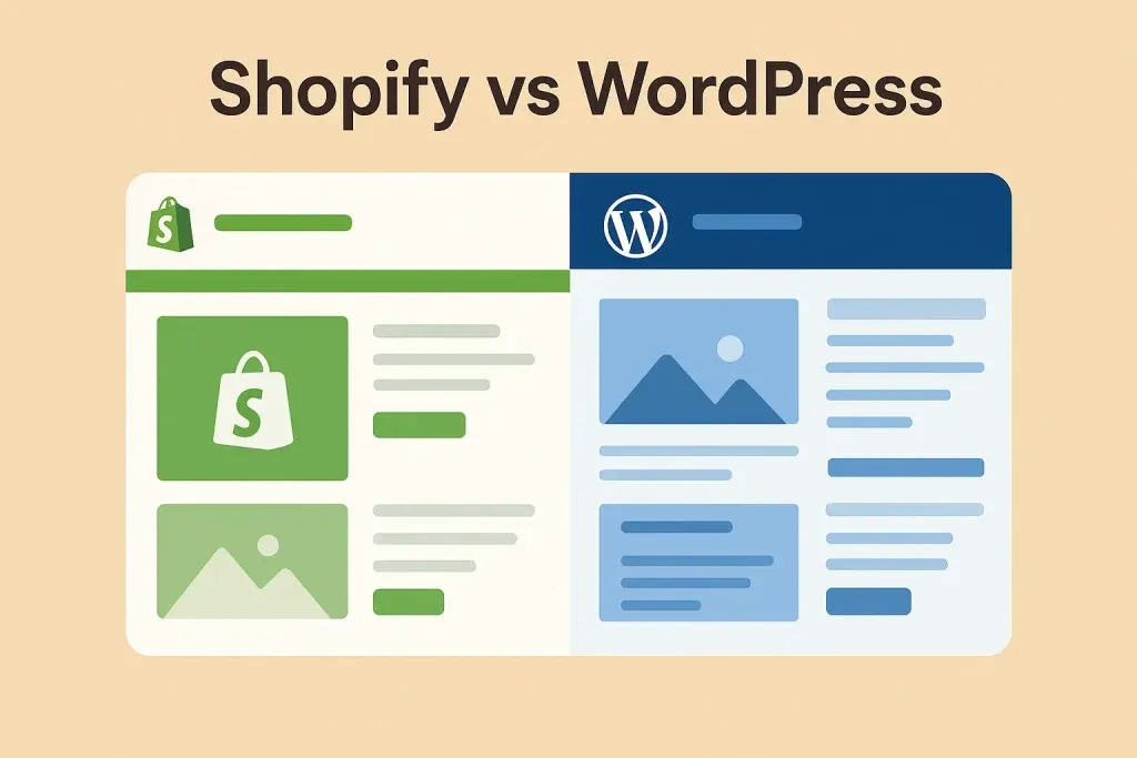WordPress vs Shopify vs Wix — Comparatif pour le marché marocain