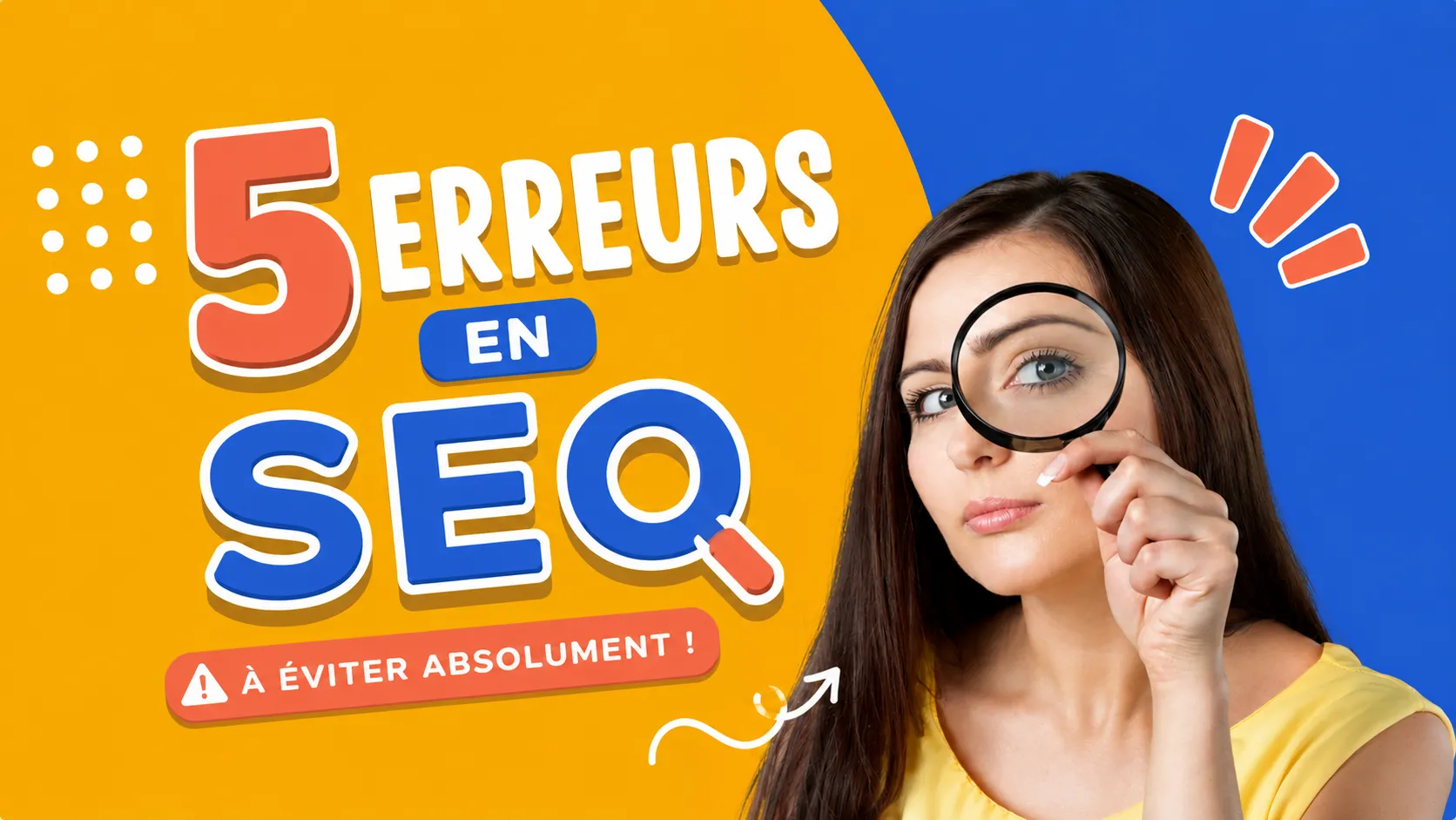 5 erreurs en SEO
