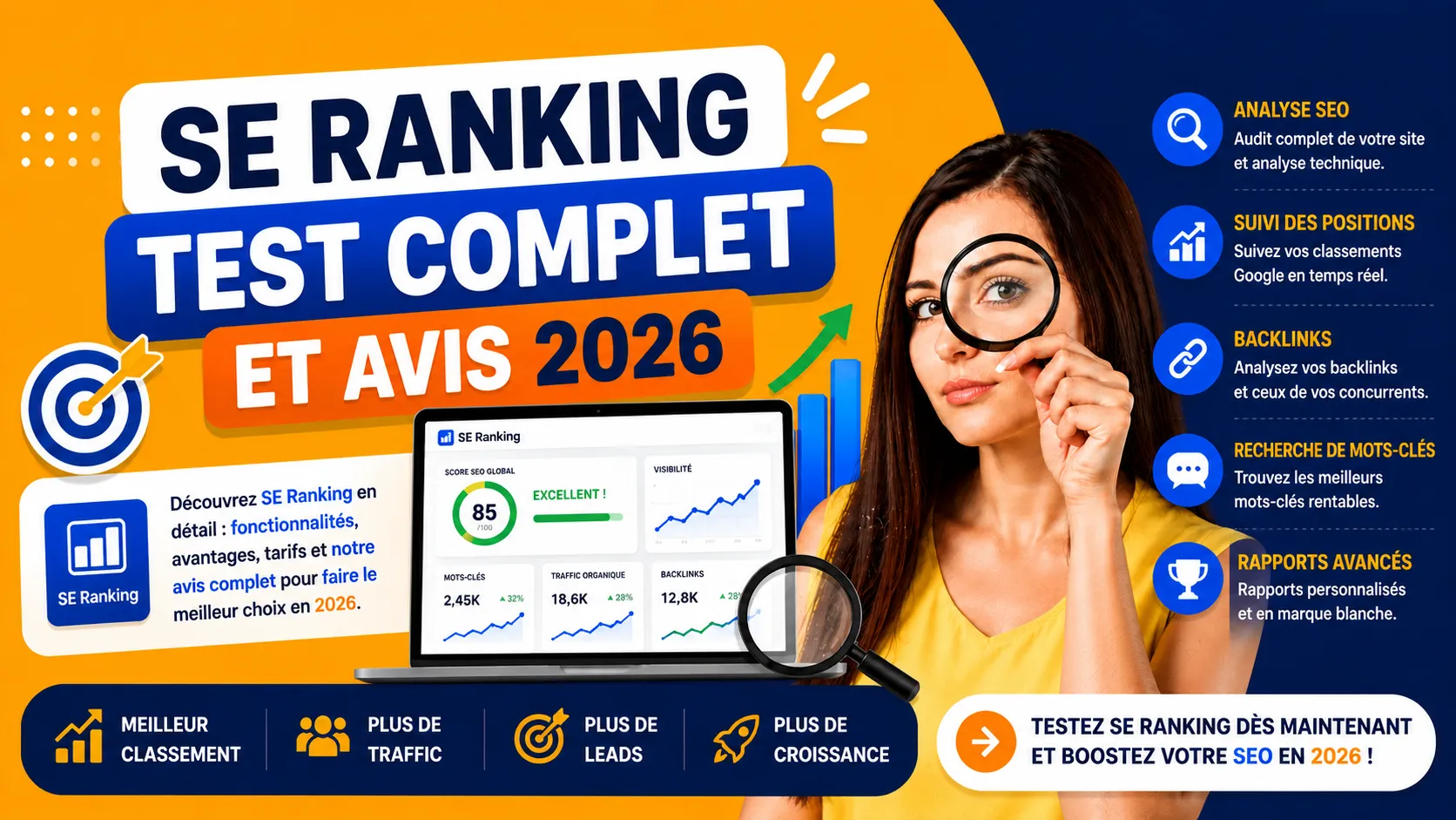 SE Ranking : Test Complet et Avis 2026