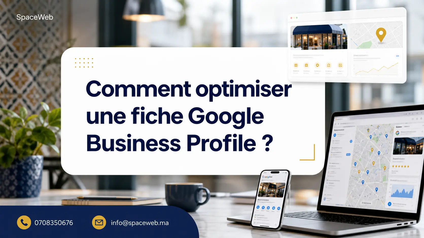 Comment optimiser une fiche Google Business Profile ?
