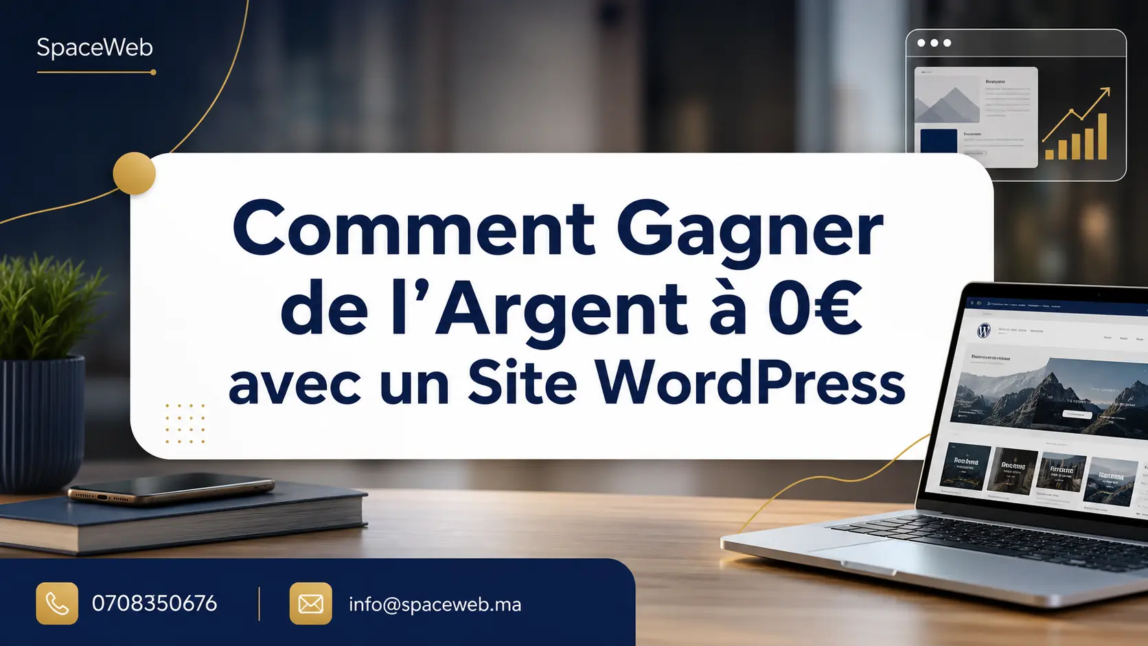 gagner de l'argent avec wordpress