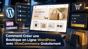 Comment Créer une Boutique en Ligne WordPress avec WooCommerce Gratuitement 1 créer boutique wordpress woocommerce