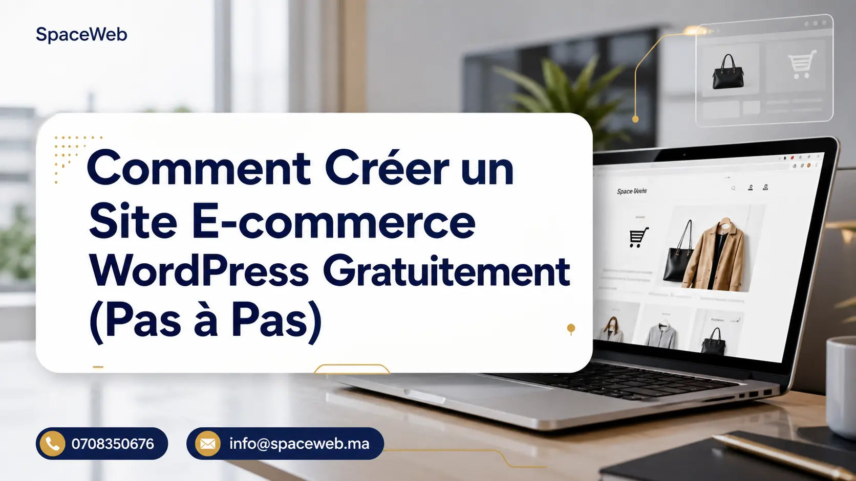 créer site e-commerce wordpress gratuitement