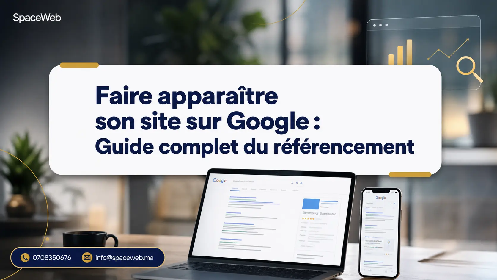 faire apparaitre son site sur google