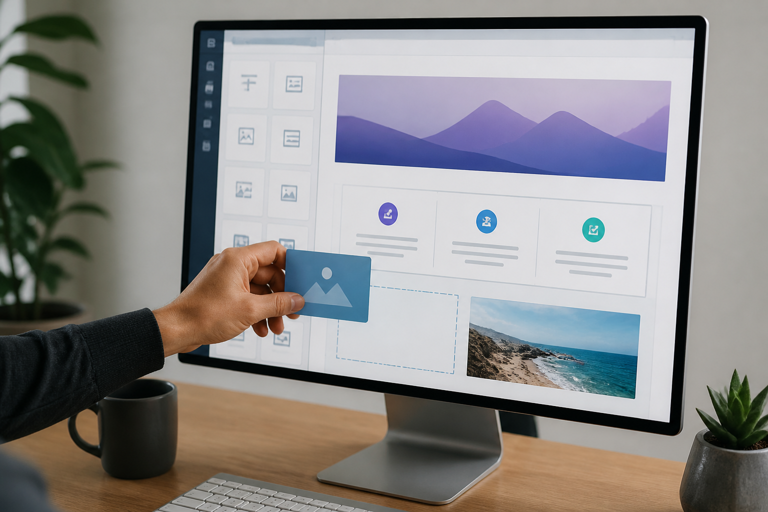 WordPress Nécessite-t-il des Compétences en Programmation ? La Vérité 2 Création d'un site web avec un éditeur visuel par glisser-déposer sans écrire de code