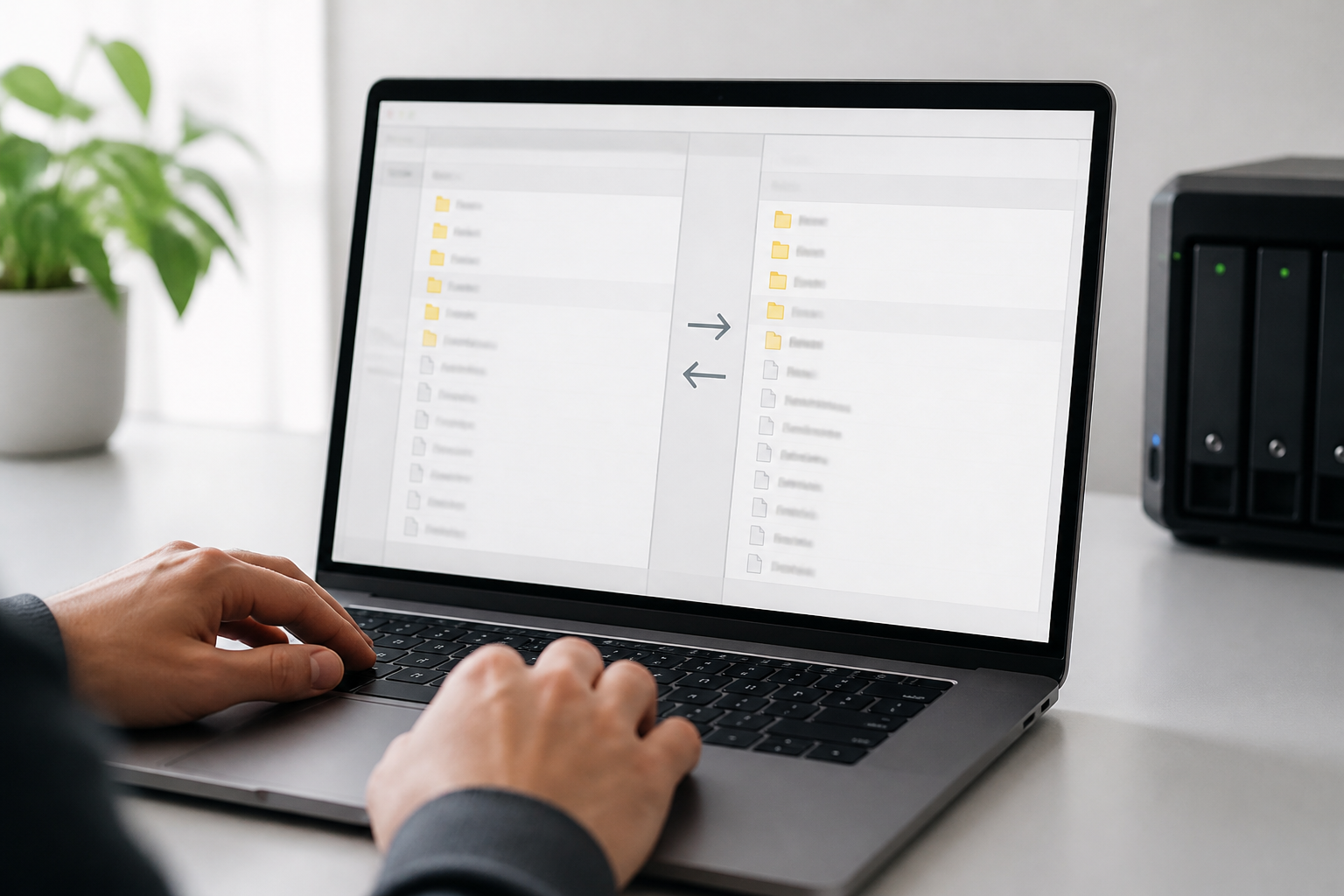 Comment Supprimer WordPress de l'URL de Son Site : Tutoriel Complet 2 Gestion de fichiers via un client FTP sur un écran d'ordinateur