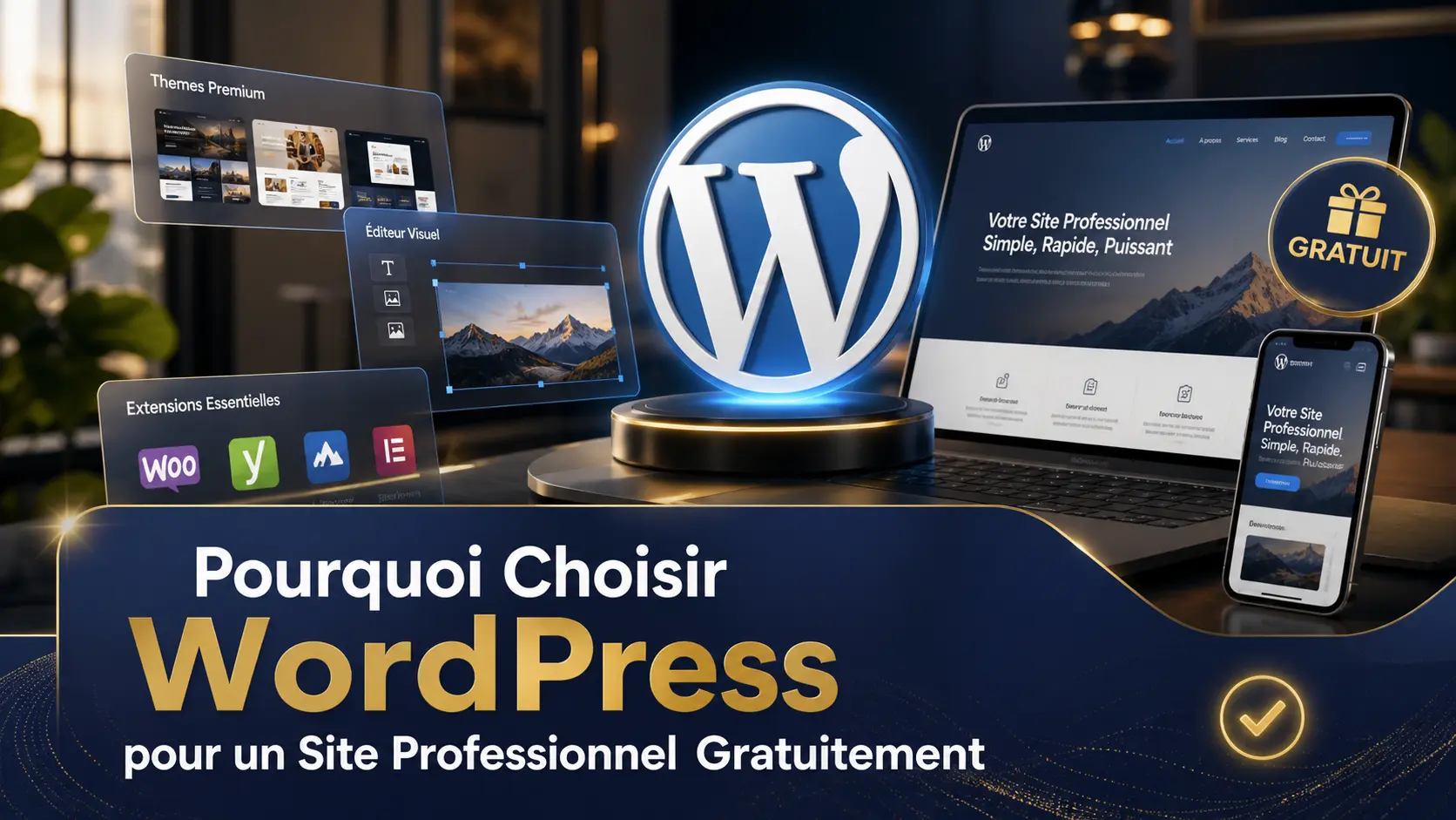 wordpress site professionnel